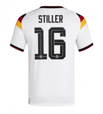 Tyskland Angelo Stiller #16 Replika Hemmatröja VM 2026 Kortärmad